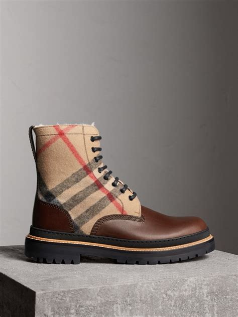 scarpe uomo burberry on line|Burberry boots for men.